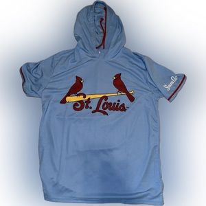 St. Louis Cardinals Short Sleeve Hoodie